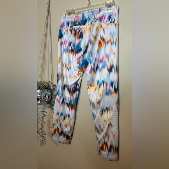 Tek Gear drytek Leggings with Multicolor Pattern small pocket in waist - Picture 8 of 10